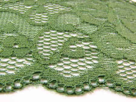 Wstawka 6,5cm elastyczna khaki