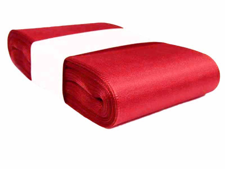 Wstążka 72mm tafta czerwona