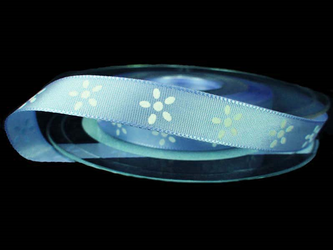 Wstążka 10mm tafta PICCOLA błękitna