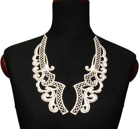 Dekolt gipiurowy natural