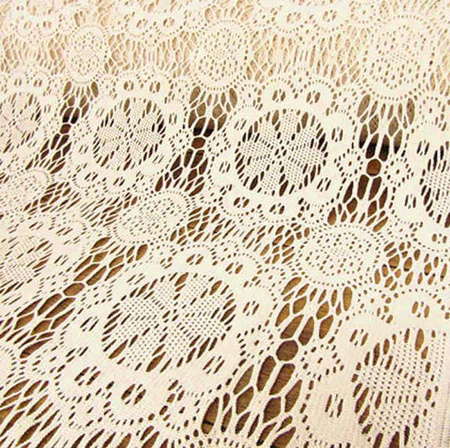 Koronka 170cm bawełniana ORNAMENT natural