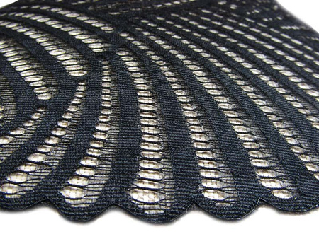 Wstawka 22cm elastyczna czarna