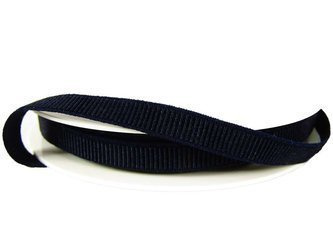 Taśma 9mm elastyczna ryps granatowa