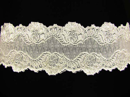 Wstawka 8cm elastyczna ivory