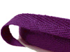 Taśma 10mm bawełniana purpura