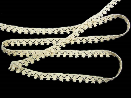 Koronka 1,2cm bawełniana naturalna