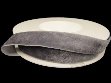 Aksamitka 15mm popiel