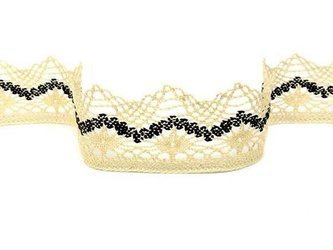 Koronka 5cm bawełniana naturalna