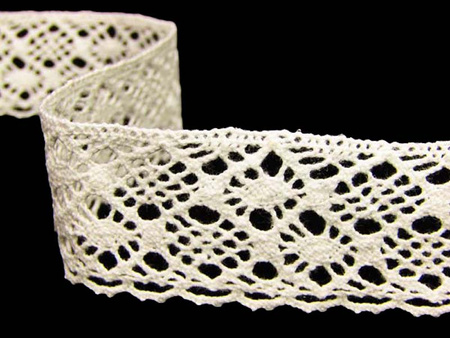 Koronka 2,7cm bawełniana kość słoniowa