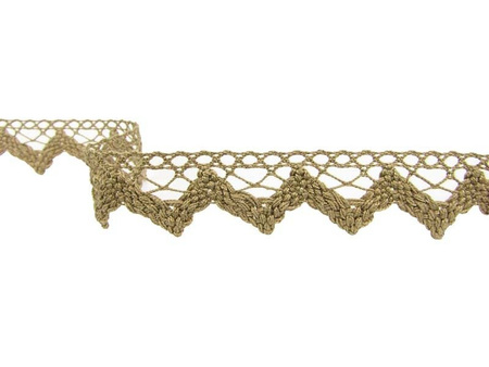 Koronka 3,3cm bawełniana beż