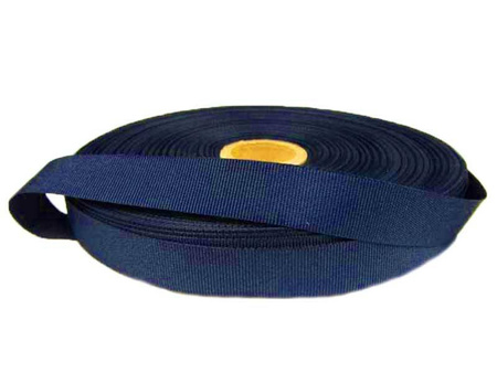 Taśma 13mm ryps poliestrowa jasny granat