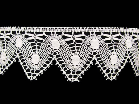 Koronka 8,5cm bawełniana biała