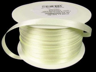 Wstążka 5mm atłas ecru