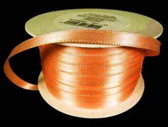 Wstążka 5mm atłas łosoś