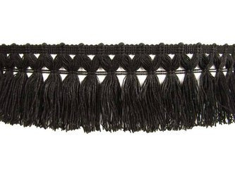 Taśma 8cm FRĘDZEL poly czarna