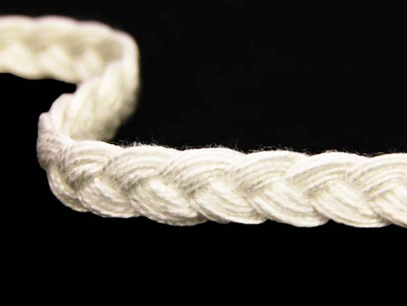 Taśma 0,7cm galonowa bawełna ivory