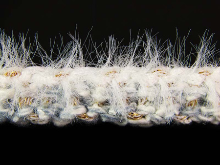 Taśma 12mm ozdobna "CHANEL" niebieska