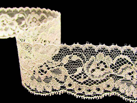 Koronka 3,5cm stabilna ecru
