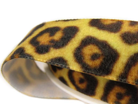Aksamitka 22mm Jaguar złoty beż