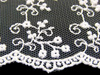 Koronka 8cm tiulowa biała