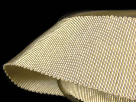 Taśma 27mm ryps bawełniano-poliamidowa ecru