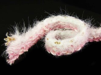 Taśma 12mm ozdobna "CHANEL" róż