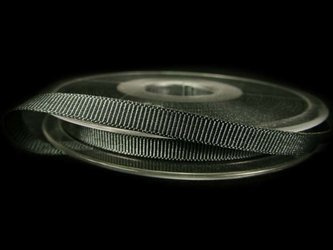 Taśma 6mm ryps poliestrowa grafit