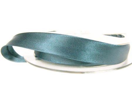 Lamówka 1,5cm atłasowa indygo