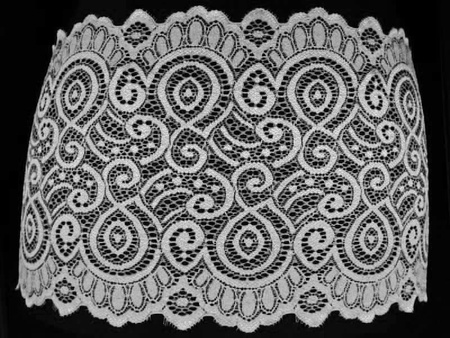 Wstawka 17cm elastyczna popiel