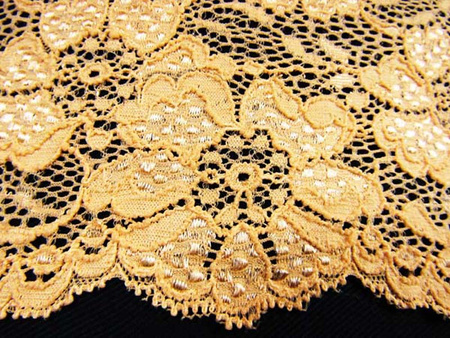 Wstawka 15cm elastyczna słonecznożółta