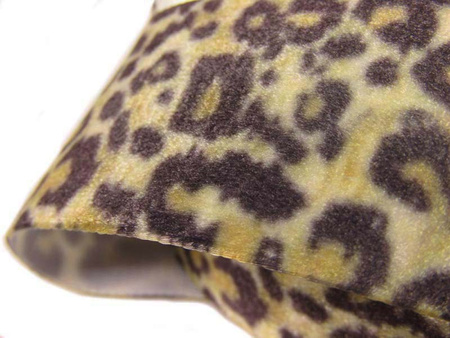 Aksamitka 36mm Lampart beż