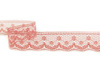 Koronka 1,2cm stabilna antyczny róż