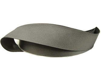 Taśma 21mm ryps poliestrowa grafit