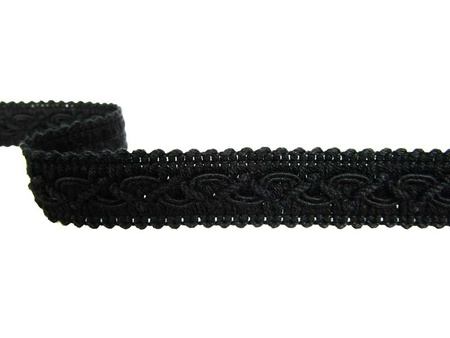 Taśma 2cm galonowa bawełna czarna