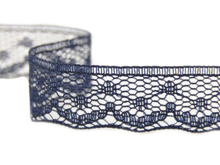 Koronka 1,2cm stabilna granat