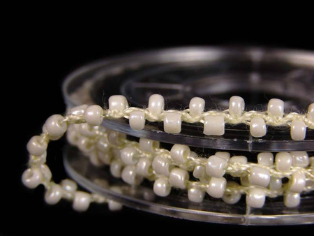 Taśma ozdobna KORALIK ecru