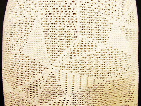 Koronka 170cm bawełniana ecru