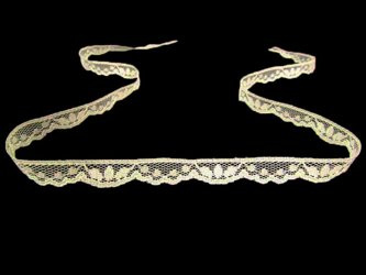 Koronka 1cm stabilna ecru