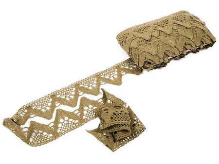 Koronka 6,5cm bawełniana beż