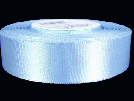 Wstążka 24mm atłas błękitna