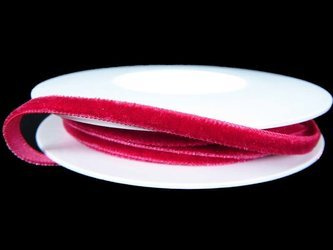 Aksamitka 5mm malina