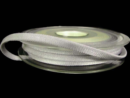 Taśma 5mm elastyczna SPAGHETTI popielata