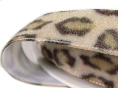 Aksamitka 16mm Ocelot beż jasny