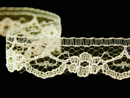 Koronka 1,4cm stabilna ivory