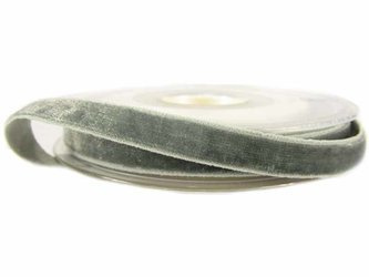 Aksamitka 9mm elastyczna popiel