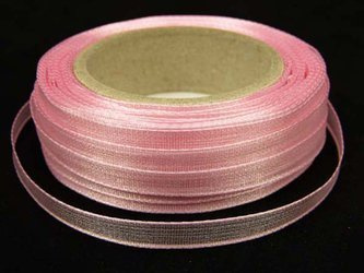 Wstążka 6mm organtyna róż