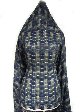 Tkanina CUT OUT granat