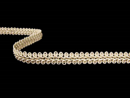 Taśma 1cm galonowa wiskoza ecru