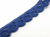 Koronka 0,9cm bawełniana jasny granat