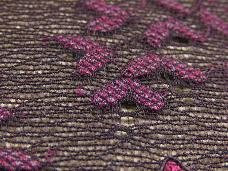 Wstawka 16cm elastyczna śliwka